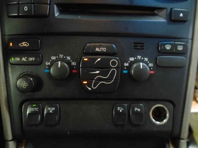 Volvo XC90 2003-2013 calentador de aire acondicionado control de temperatura Fahrenheit OEM Foto 4 de 4