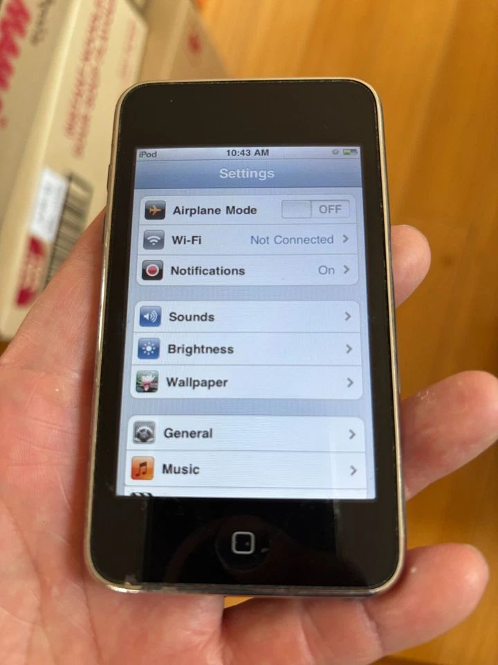iPod Touch 2nd gen 8GB A1288 (WORKS But Won’t Sync)