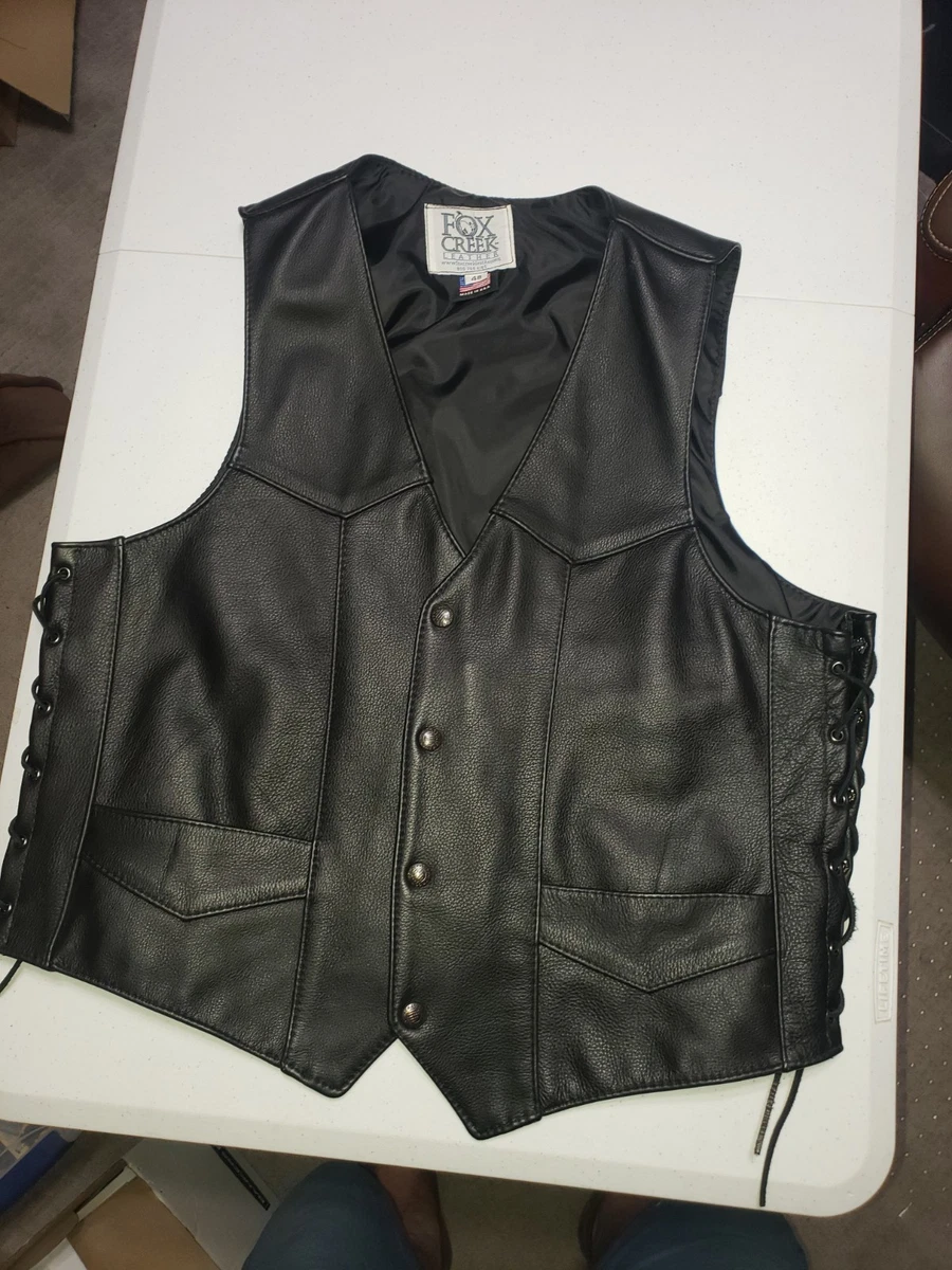 25+ Fox Creek Leather Coats, Jackets & Vests for Men for sale