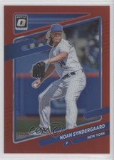 2021 Panini Donruss Optic Red Prizm 48/60 Noah Syndergaard #107 16hq