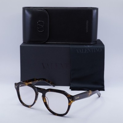Valentino V-TALE II VLX-139B Havana 52mm Eyeglasses New Authentic
