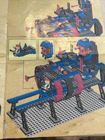 LEGO Space Police  6886 6955 Incomplete Sets With Manuals And Mini Figures