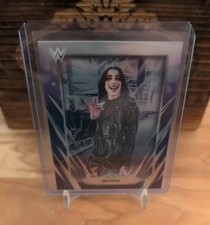 2026 Topps Chrome WWE Rhea Ripley Purple Refractor 63/75 Wrestle Mania Champion