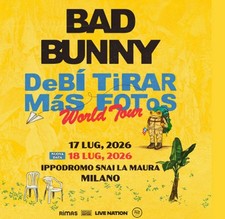 4 Biglietti Gold Circle per concerto Bad Bunny Milano 18 Luglio 2026