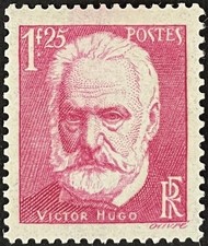 Timbre France 304** Victor Hugo 1935