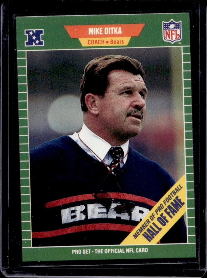 Mike Ditka trading card