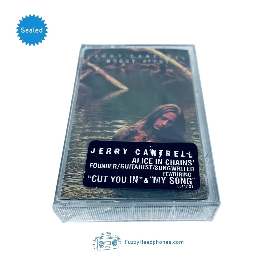 Jerry Cantrell – Boggy Depot Cassette Tape (1998) w/ Hype US 1st RARE SEALED - Image 4 of 4