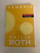 Nemesis by Philip Roth (2010) Advance Uncorrected Proof/ARC