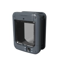 Closer Pets Microchip Activated Cat Flap 360 - ISO and AVID Compa... Fast Ship