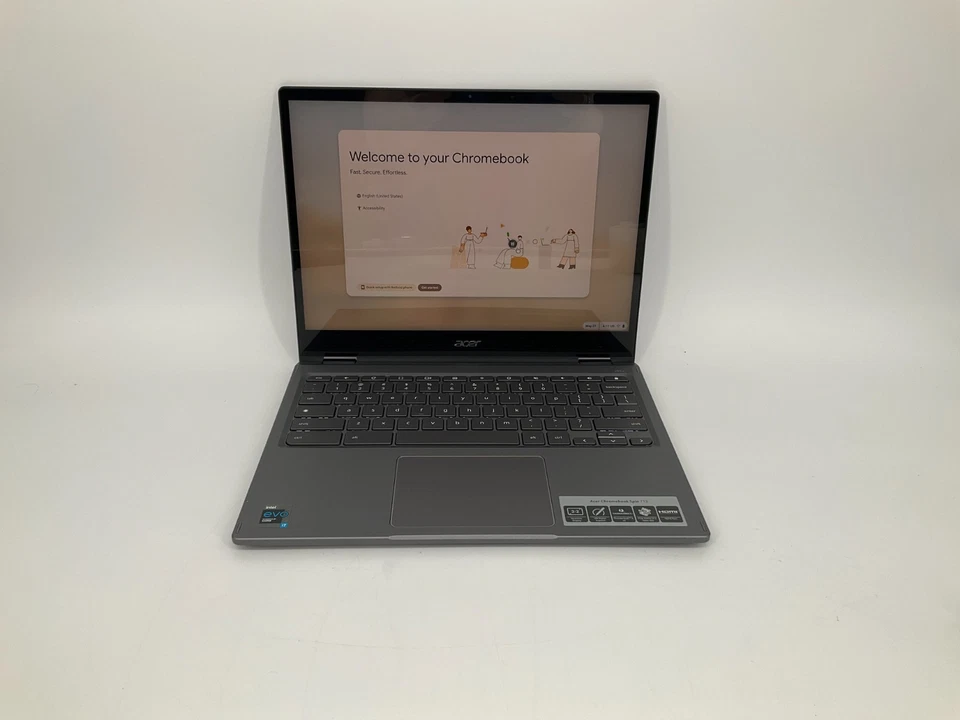 Acer Chromebook Spin 713 CP713-3W Flip i7-1165G7 16GB 256GB 13.5T NX.AHAAA.004 - Image 4 of 4