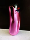 Pink Curved Lighter Case for Large bic lighter comes complete with lighter - Picture 3 of 4