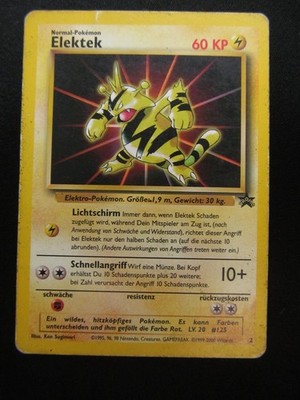 WOTC, Promo, 2, Elektek, German #MC153#