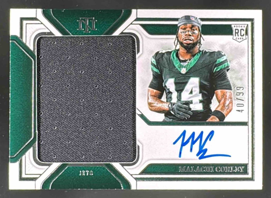 2024 National Treasures Malachi Corley Rookie Material Signatures RPS /99 Auto