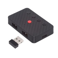 USB Wired Keyboard and Convert to Wireless 2.4G Bluetooth BT Converter with ...