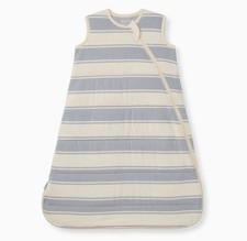 Burt  s Bees Beekeeper Rugby Stripe Organic Wearable Baby Blanket Warmer XL NWT