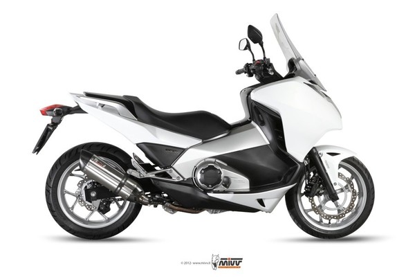 Auspuff Endtopf Mivv Sound Honda Integra 700 2012 - 2013-image
