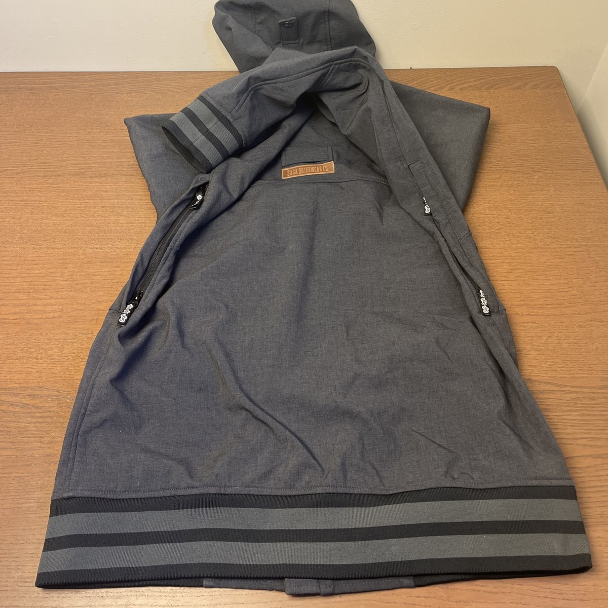 Saga Outerwear Shoutout Jacket Coat Mens S Gray Ski Snowboard