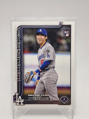 2025 Topps Update Series #US312 Hyeseong Kim (RC) Rookie Debut | eBay
