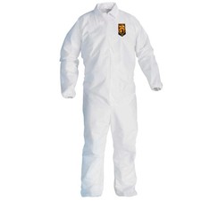 25 KleenGuard Disposable Coveralls: Liquid Splash Protection SZ XL 44314