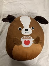 Squishmallows Bernie The St. Bernard Dog 12