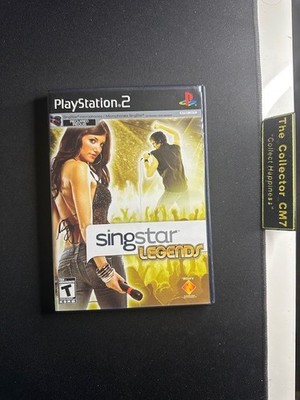 SingStar: Legends (Sony PlayStation 2, 2008) Brand New CIB Authentic Tested