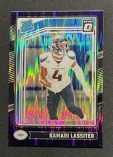 Kamari Lassiter 2024 Donruss Optic - Rated Rookies Purple Shock #261 RC Texans