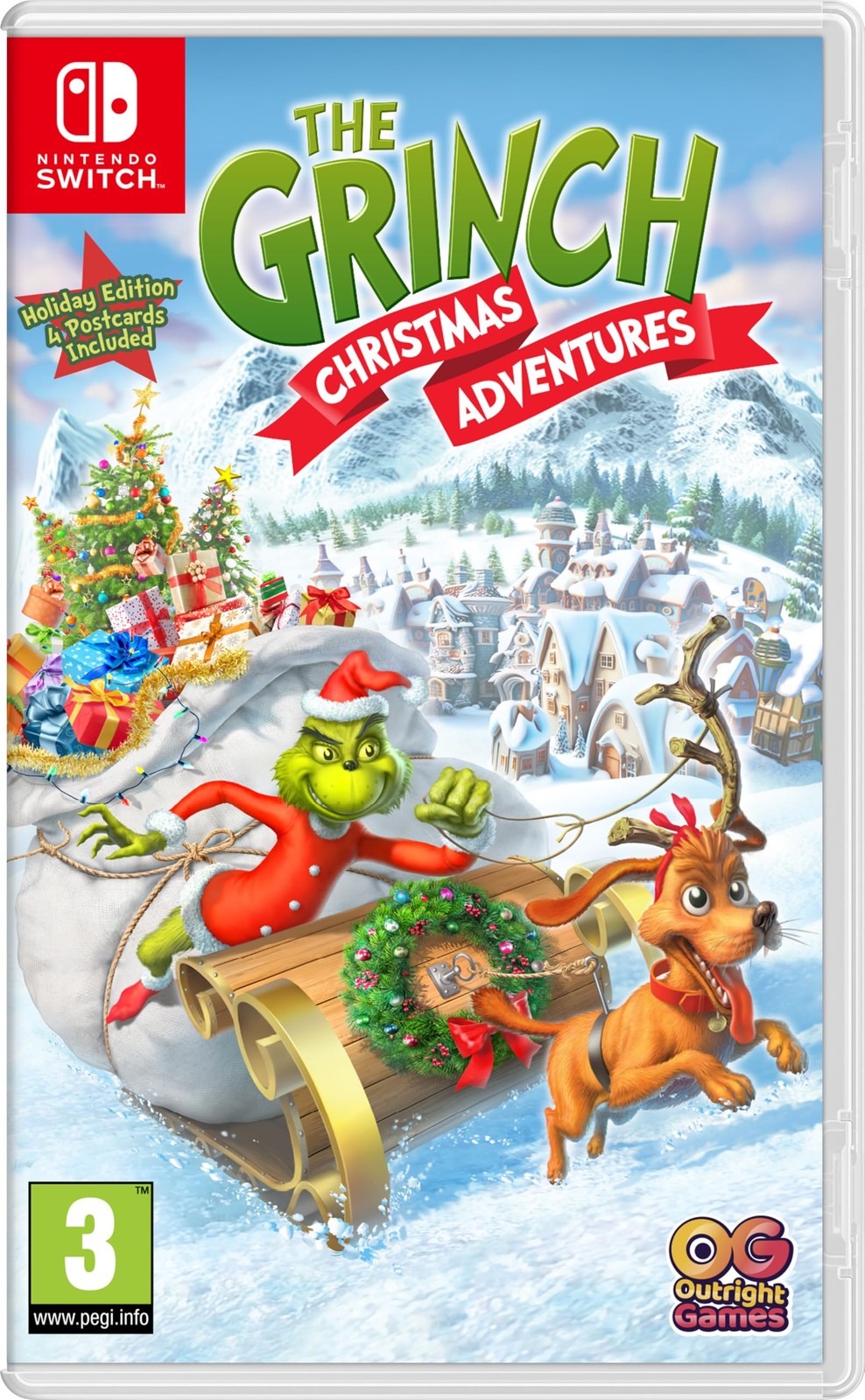 The Grinch: Christmas Adventures - Holiday Edition Switch BRAND NEW AND SEALED - Image 2