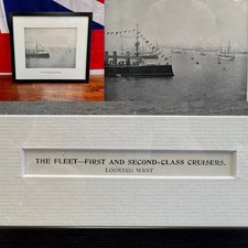 No 1 Royal Navy Diamond Jubilee Fleet Review Photographs by G. West & Son d.1897