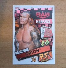 WWE Karte 257 RANDY ORTON Topps Slam Attax 2021 Wrestling Holo Card RAW Heroes 