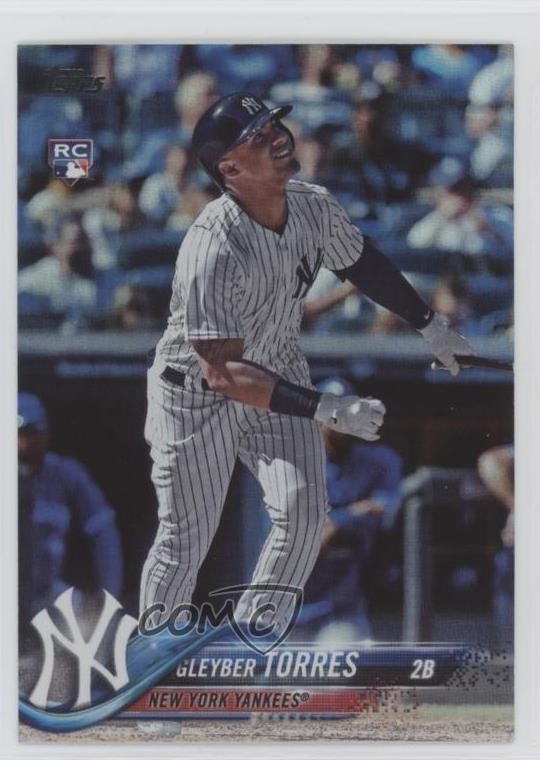 2018 Topps Update Rainbow Foil Gleyber Torres #US200 01v6