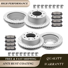For Silverado Sierra 2500 HD Front and Rear D...