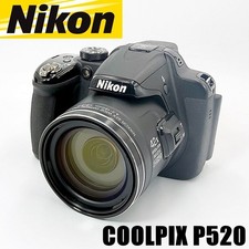 Nikon COOLPIX P520 BK 42x Zoom Digital Camera Excellent Condition