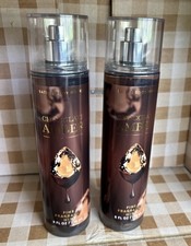 Bath Body Works Chocolate Amber Fine Fragrance Mist Pack Of 2. New