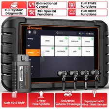 Foxwell Nt809 Ts Obd2 Full System Bidirectional Diagnostic Scanner Tpms Abs Srs