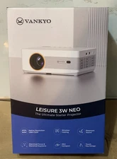 Vankyo Leisure 3W Neo Projector - White
