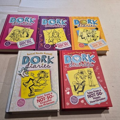 5 Dork Diaries 1,2,3,4,& 6