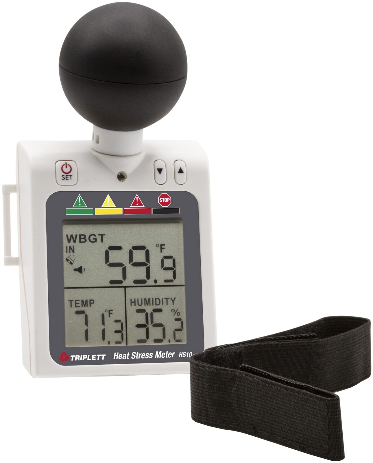HS10 Indoor/Outdoor Heat WBGT (Wet Bulb Globe Temperature) Meter
