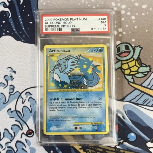 2009 Pokémon Platinum Supreme Victors Articuno-Holo #148/147 PSA 7