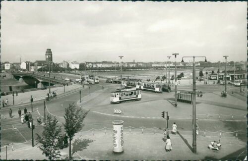 Postcard Mannheim lot at the Electoral Palatinate Bridge (No. 968)