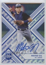 2018 Panini Elite Extra Edition Aspirations Blue 32/50 Mateo Gil #107 Auto g2u