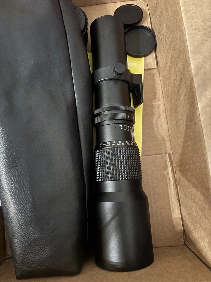 Opteka Lenses With Sony E Mount Adapter. 500-1000 Mm Telephoto, Fisheye, &Macro. - Image 2 of 4