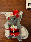 Vintage Christmas Ornaments, 1 Mouse and 1 Toy Soldier   New Old Stock    Japan — photo 2