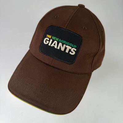 Agrigold Giants K-Products Baseball Kappe Verstellbar Brown Sehen Is Believing ''