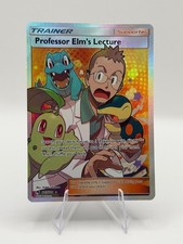 SM - Lost Thunder #213/214 Professor Elm's Lecture (Full Art)