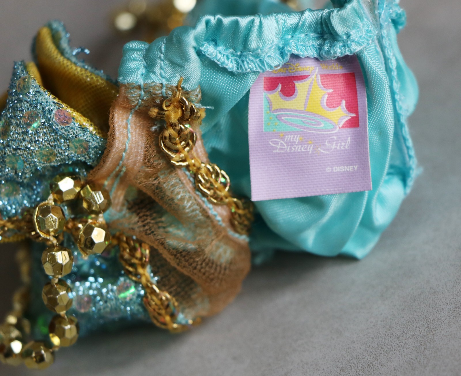 My Disn Girl Princess Jasmine Costume top & pants for 18'' Doll