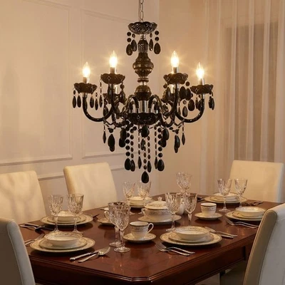 Lustre à Pendant LED Antique Luminaire de Plafond - Photo 1/4