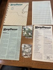 KampfPanzer Armored Combat 1937-40, Historical Simulation Game Vintage 1973