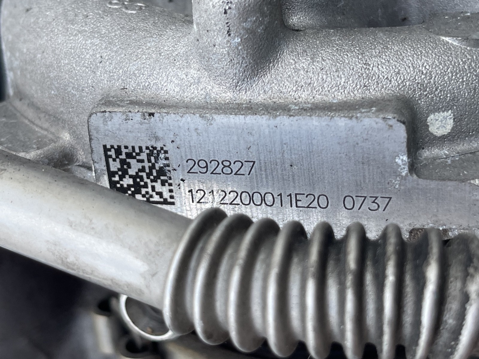 2014 MASERATI QUATTROPORTE GTS FRONT TURBOCHARGER EXHAUST MANIFOLD LEFT SIDE OEM