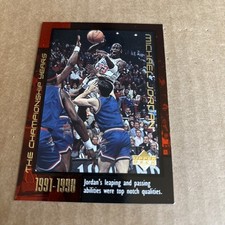MICHAEL JORDAN 1999 UD Championship Years #41 Chicago Bulls Basketball (f7)