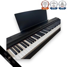 Yamaha P-125 piano digital 88 notas tecla ponderada Japón P125 altavoz incorporado usado